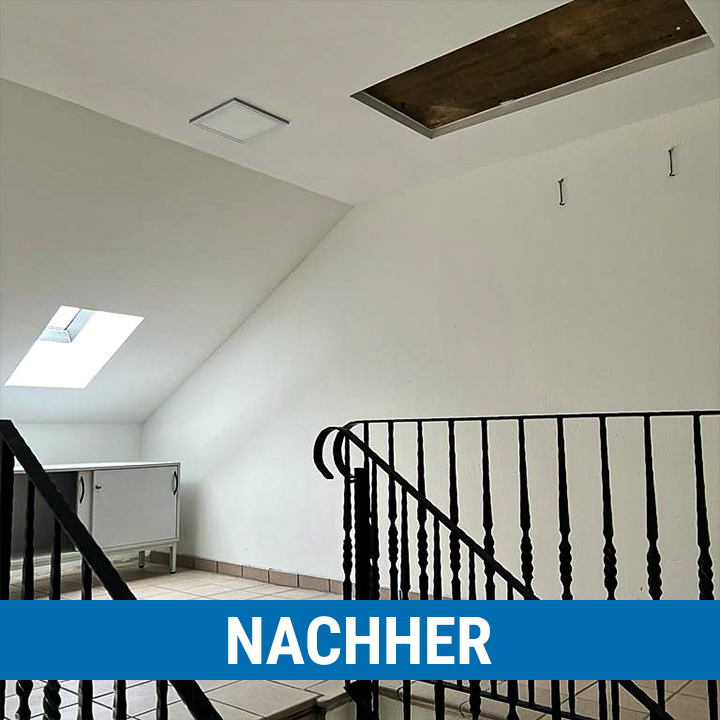 IPEK Sanierung GmbH, Schadensanierung, Brandschaden nachher